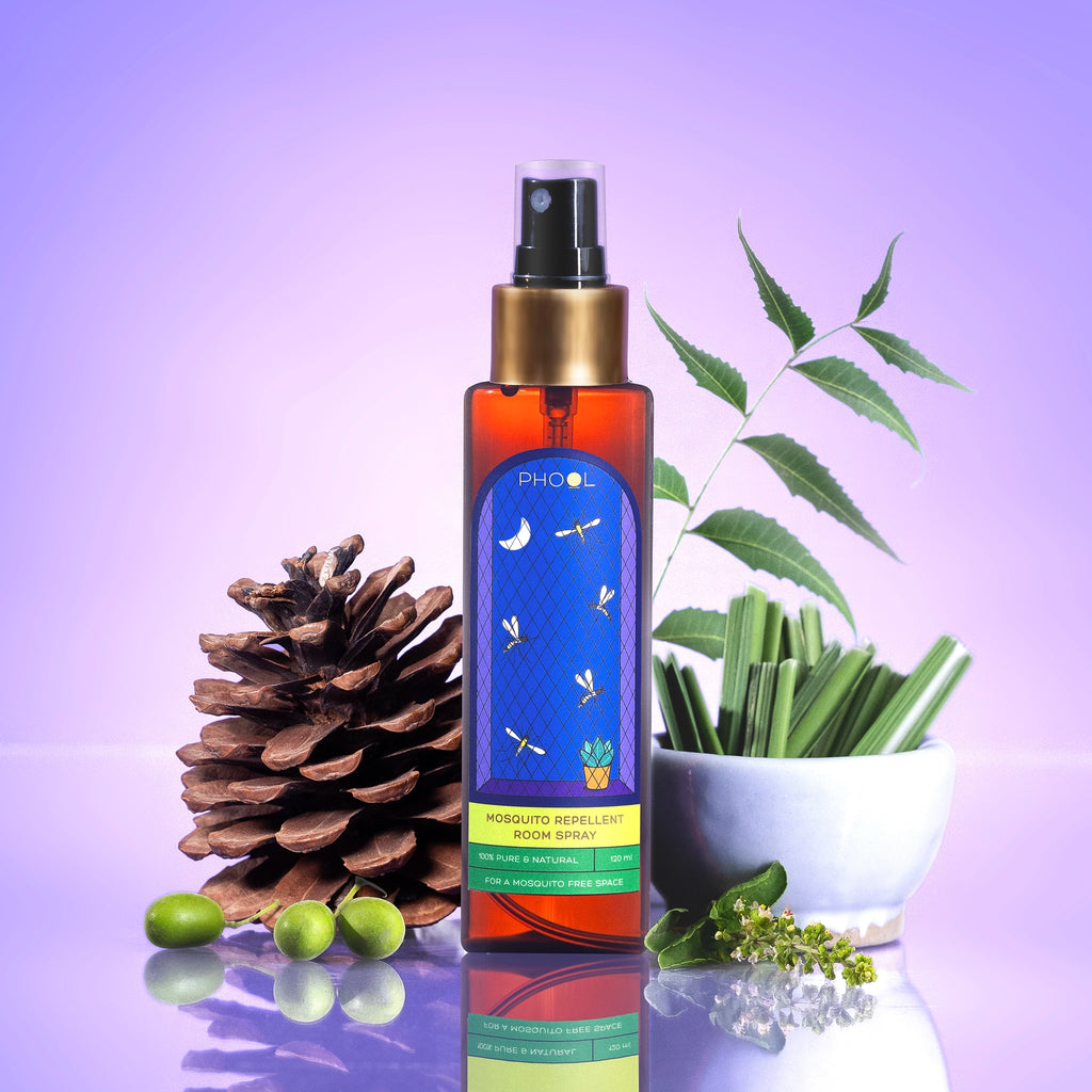 Buy DEET-Free Mosquito Repellent Room Spray Natural Effective