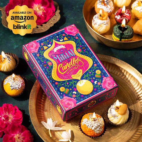 Phool Mithai Candle - (Set of 6 Units)