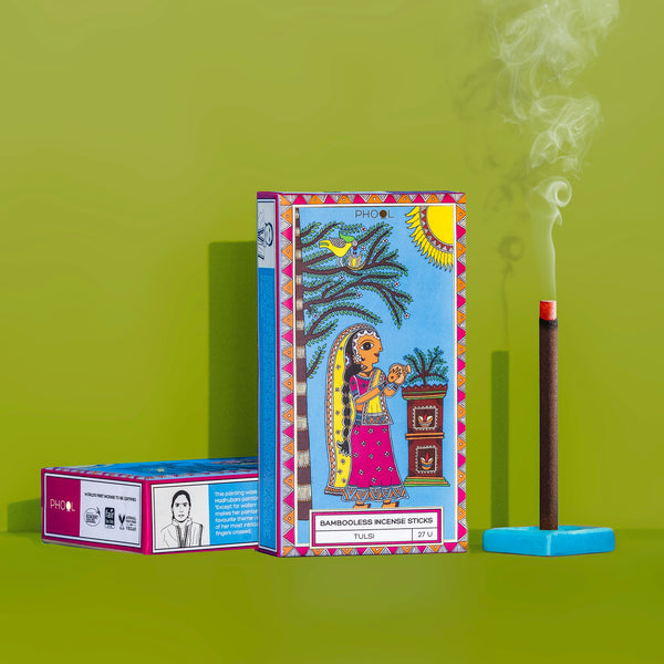 Phool Bambooless Incense Sticks - Tulsi