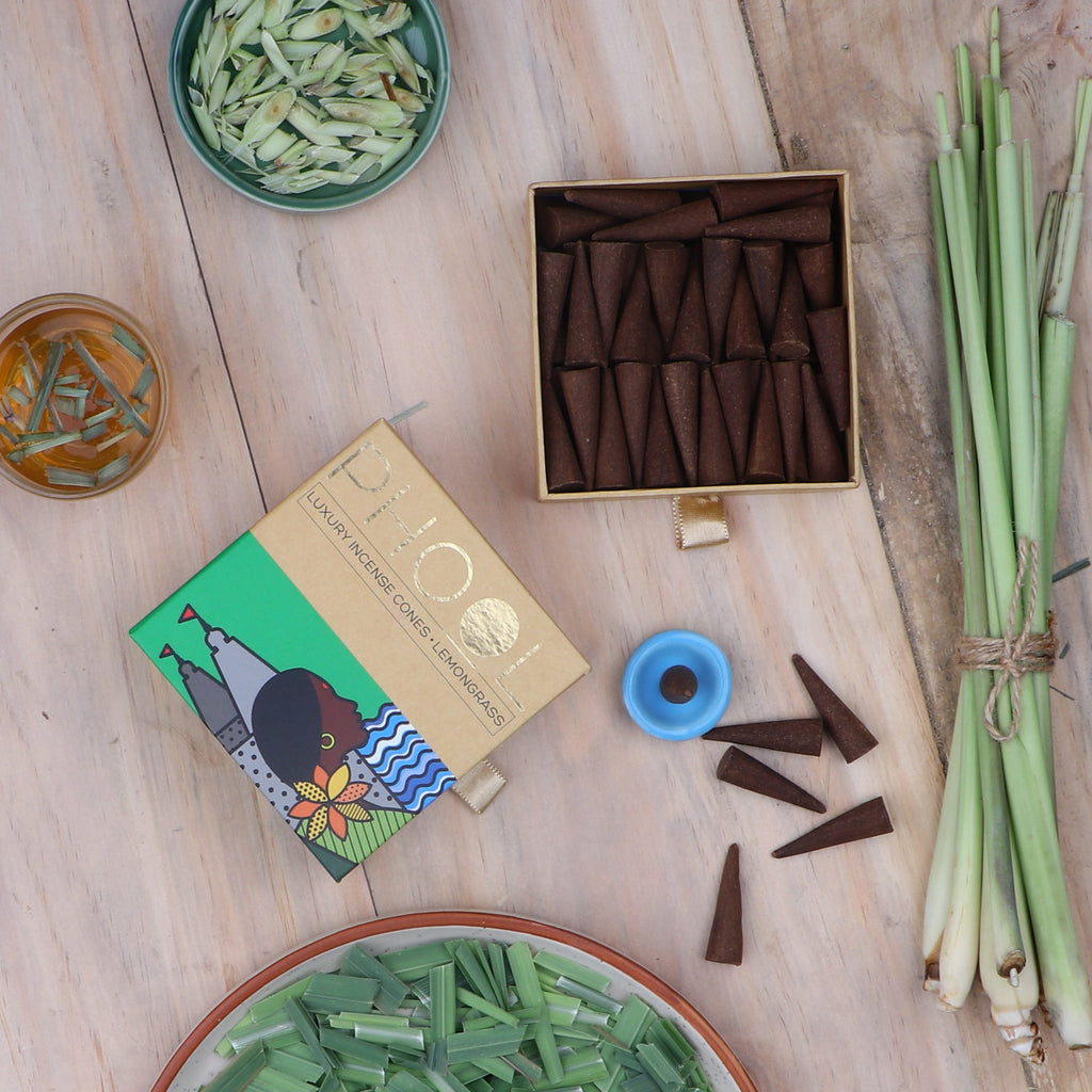 Phool Natural Incense Cones - lemongrass Bundle Packs – PHOOL