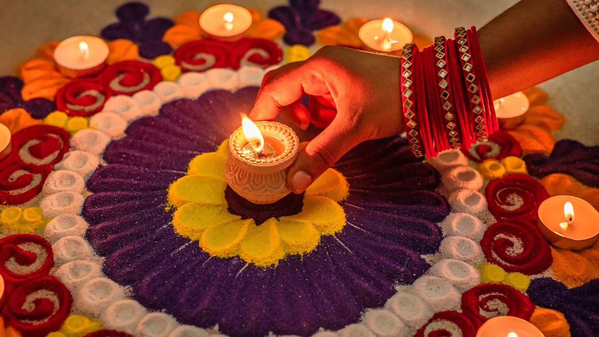 Exploring Rangoli Kolam: Embracing the Diwali Tradition with Artistic Flourishes