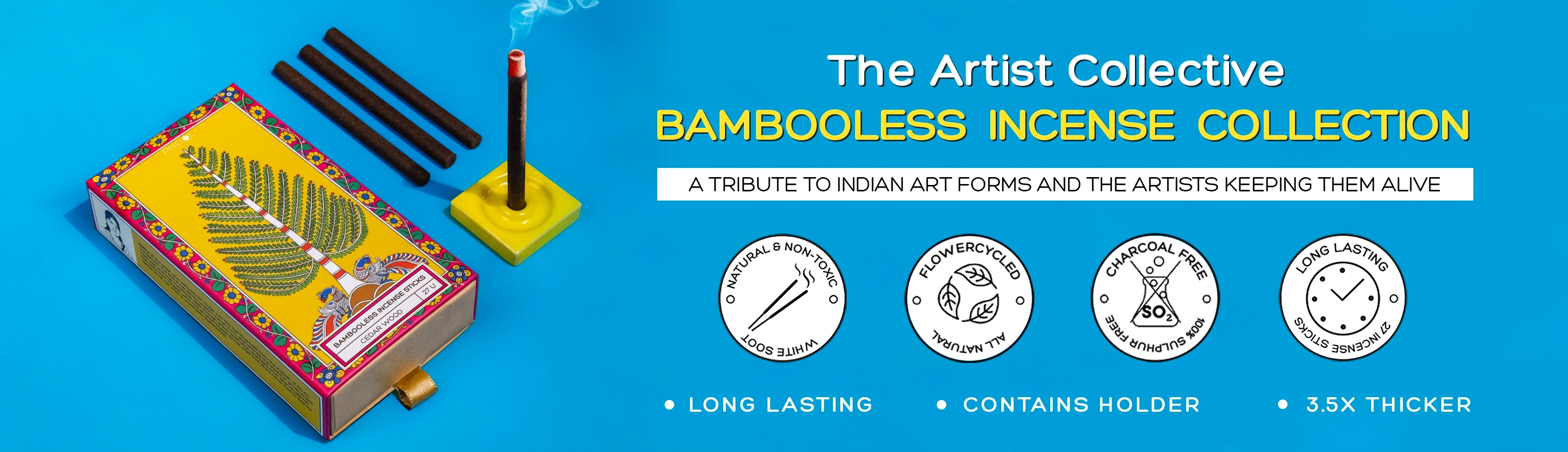 Bambooless Incense Sticks collection