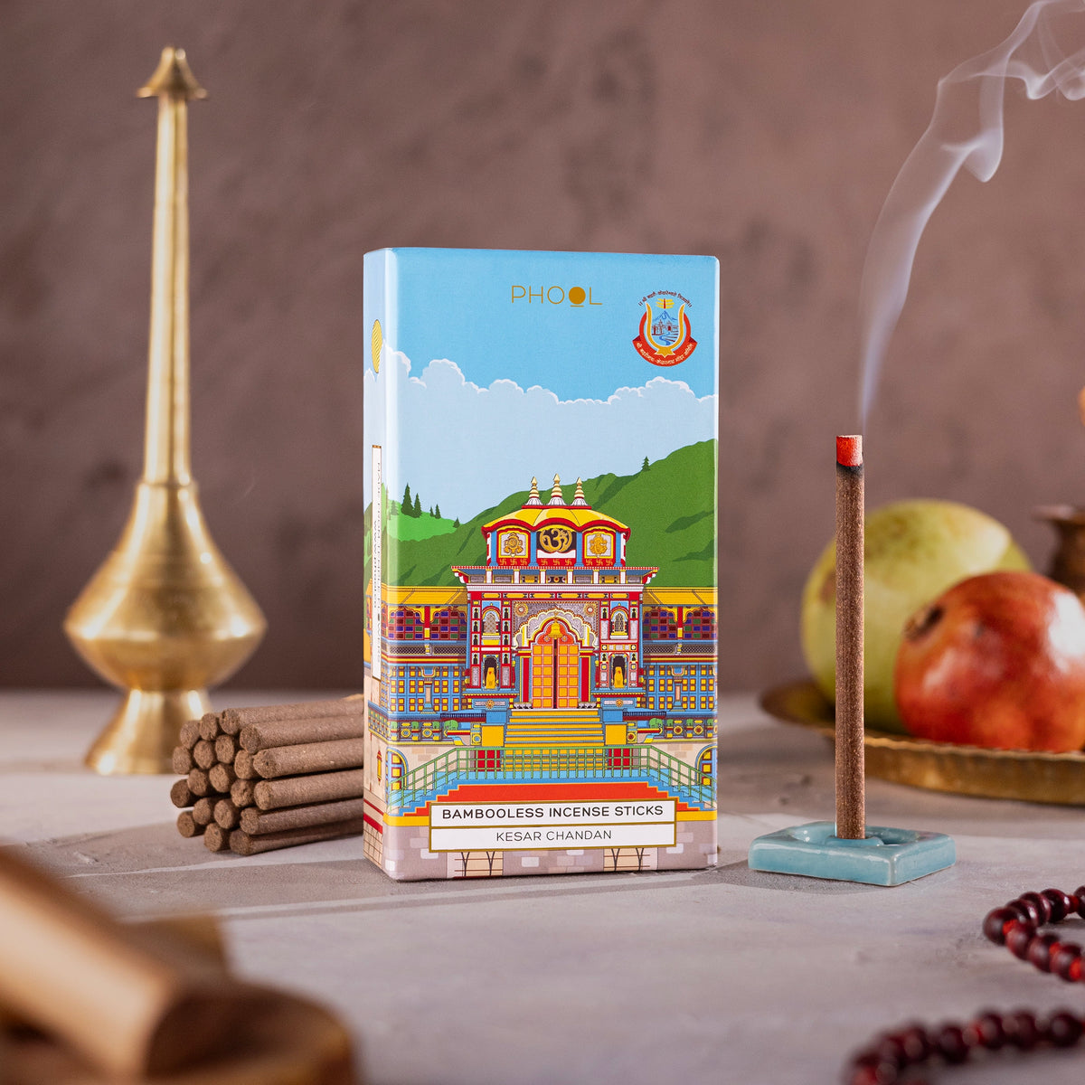 Kesar Phool Phool Badrinath Kesar Chandan Bambooless Incense Sticks
