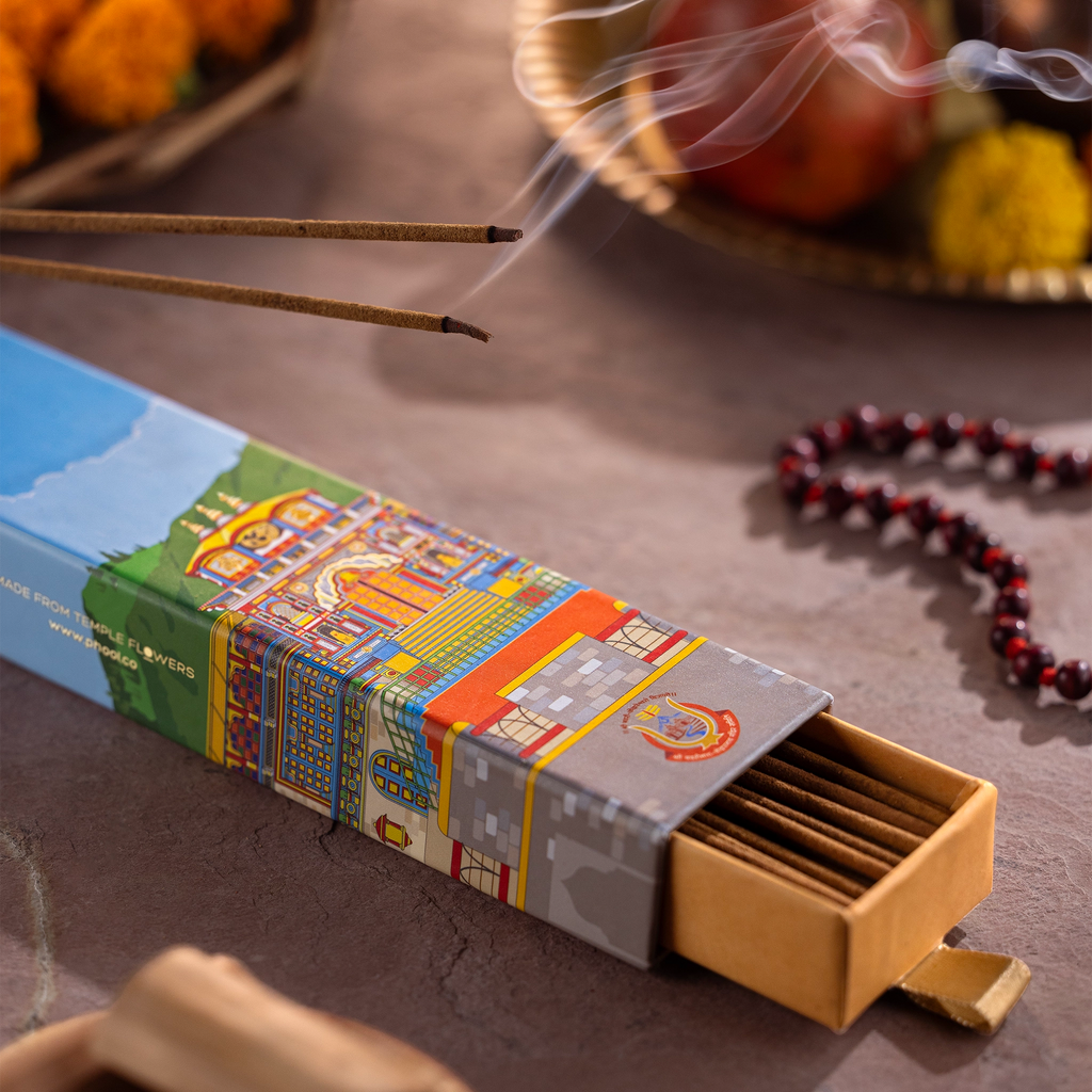 Kesar Phool Phool Badrinath Kesar Chandan Incense Sticks – PHOOL