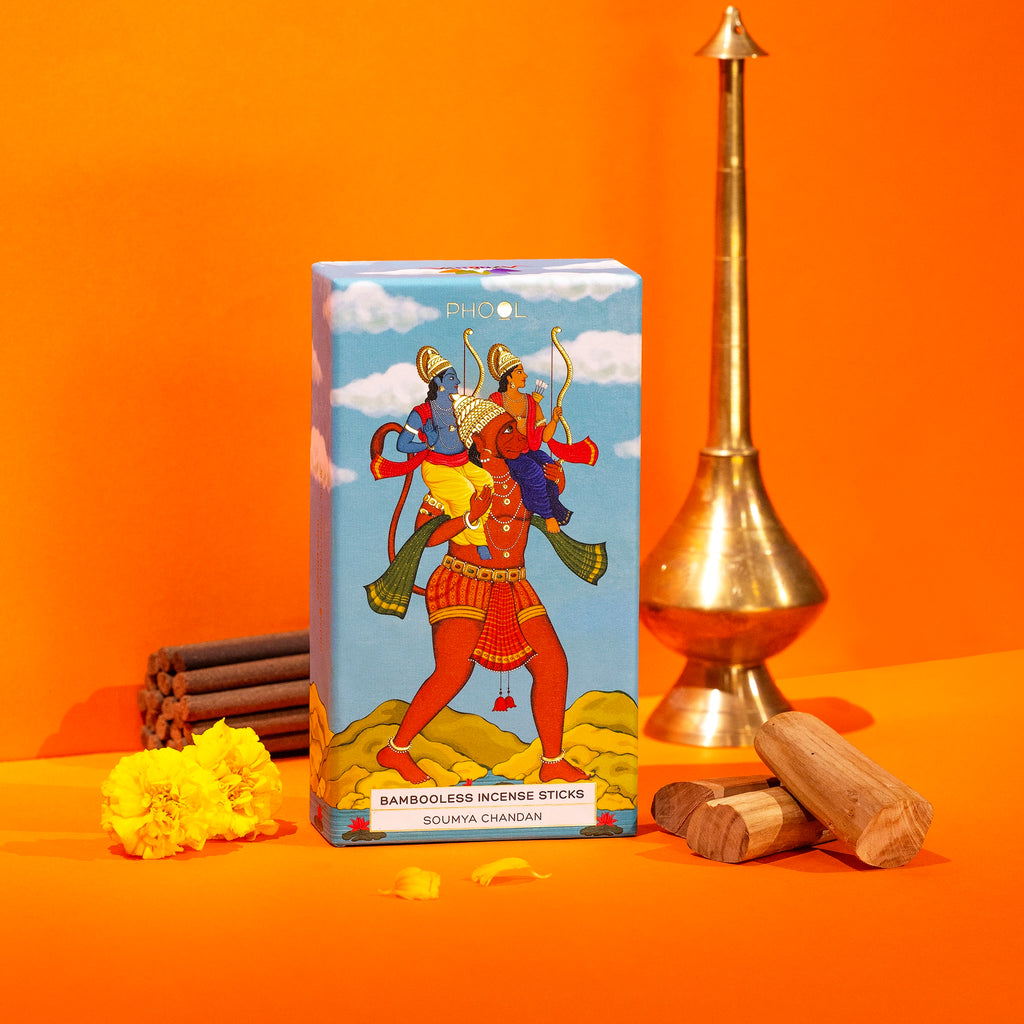 Phool Ayodhya Soumya Chandan Bambooless Incense Sticks