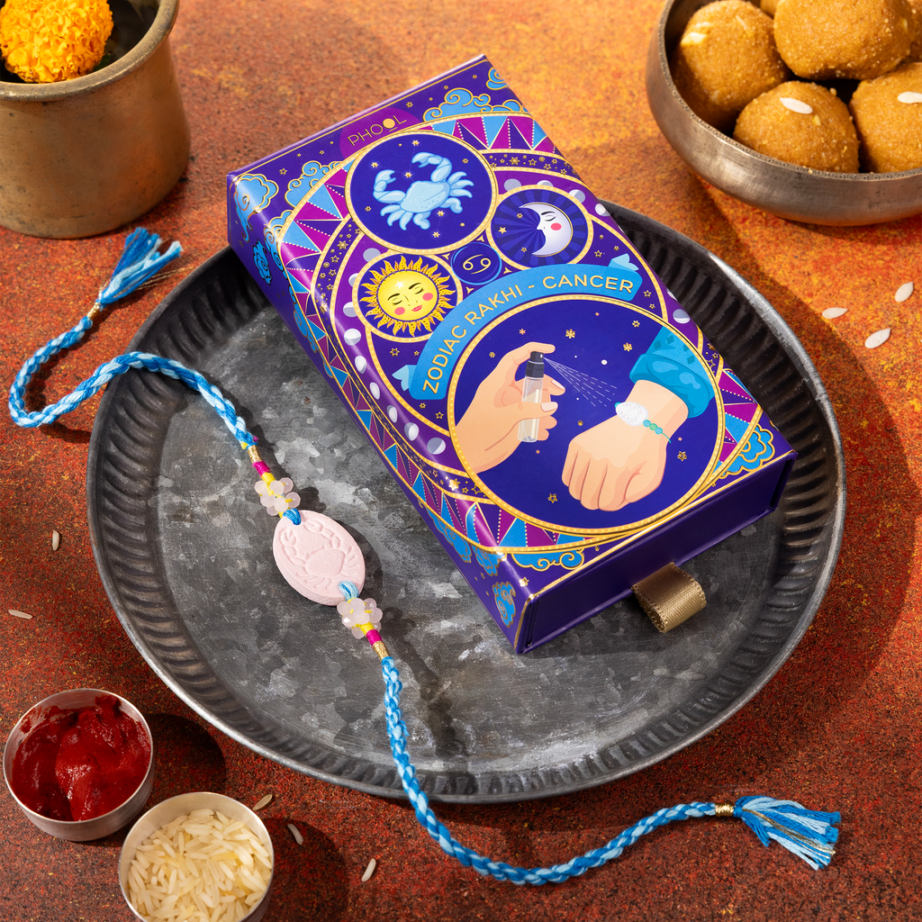 Phool Cancer Zodiac Perfume Rakhi