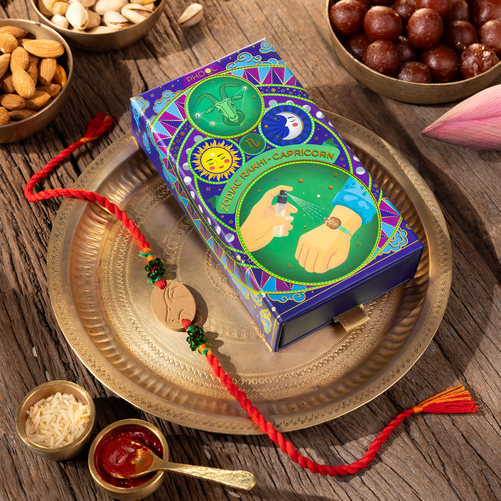 Phool Capricorn Zodiac Perfume Rakhi