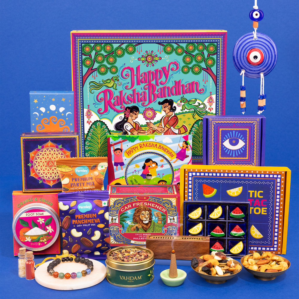 Phool Rakhi Nostalgia Gift Box