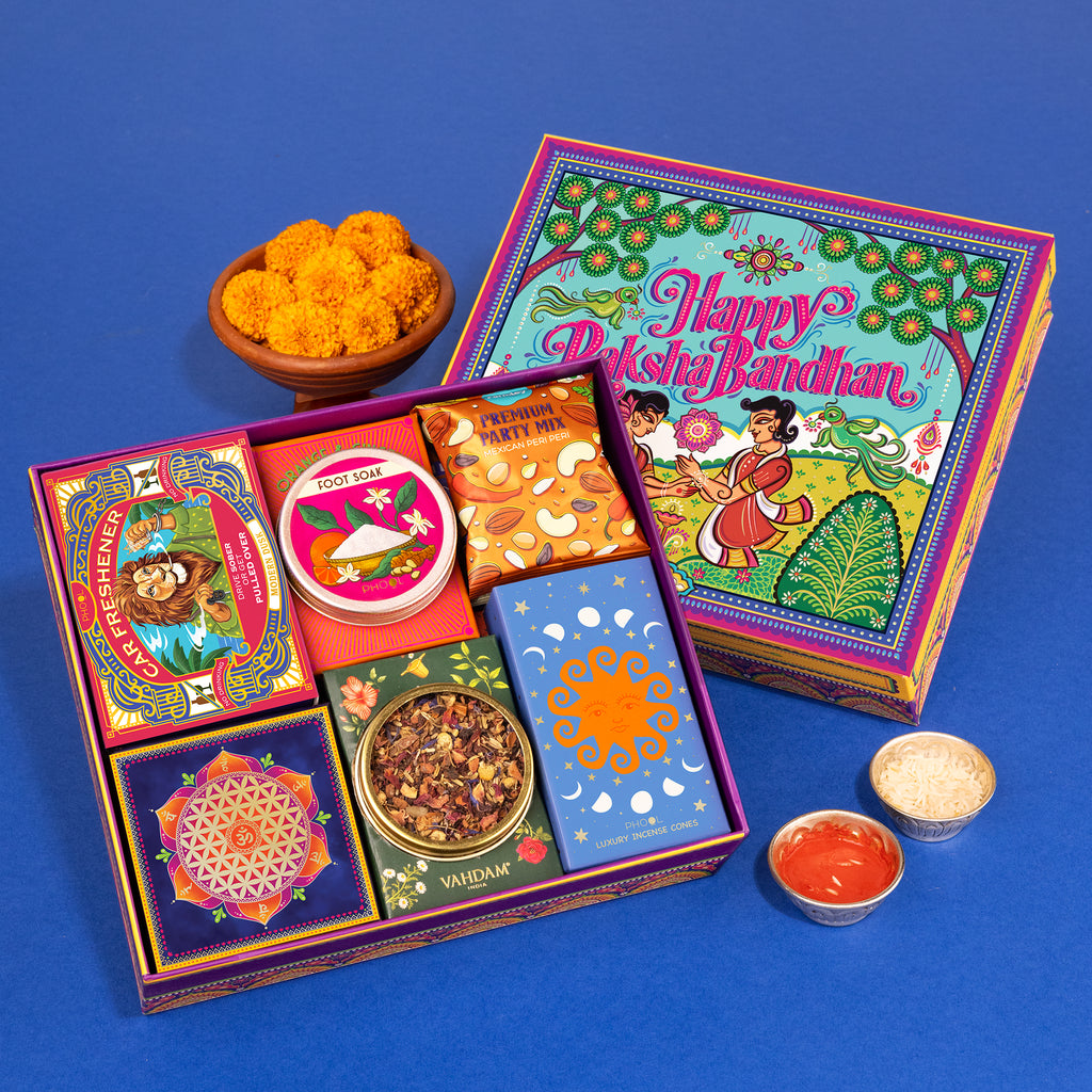 Phool Box Phool Rakhi Nostalgia Gift Box