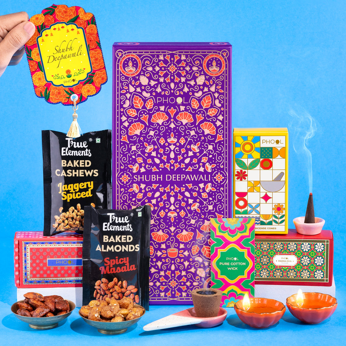 Phool Shubh Deepawali Gift Box