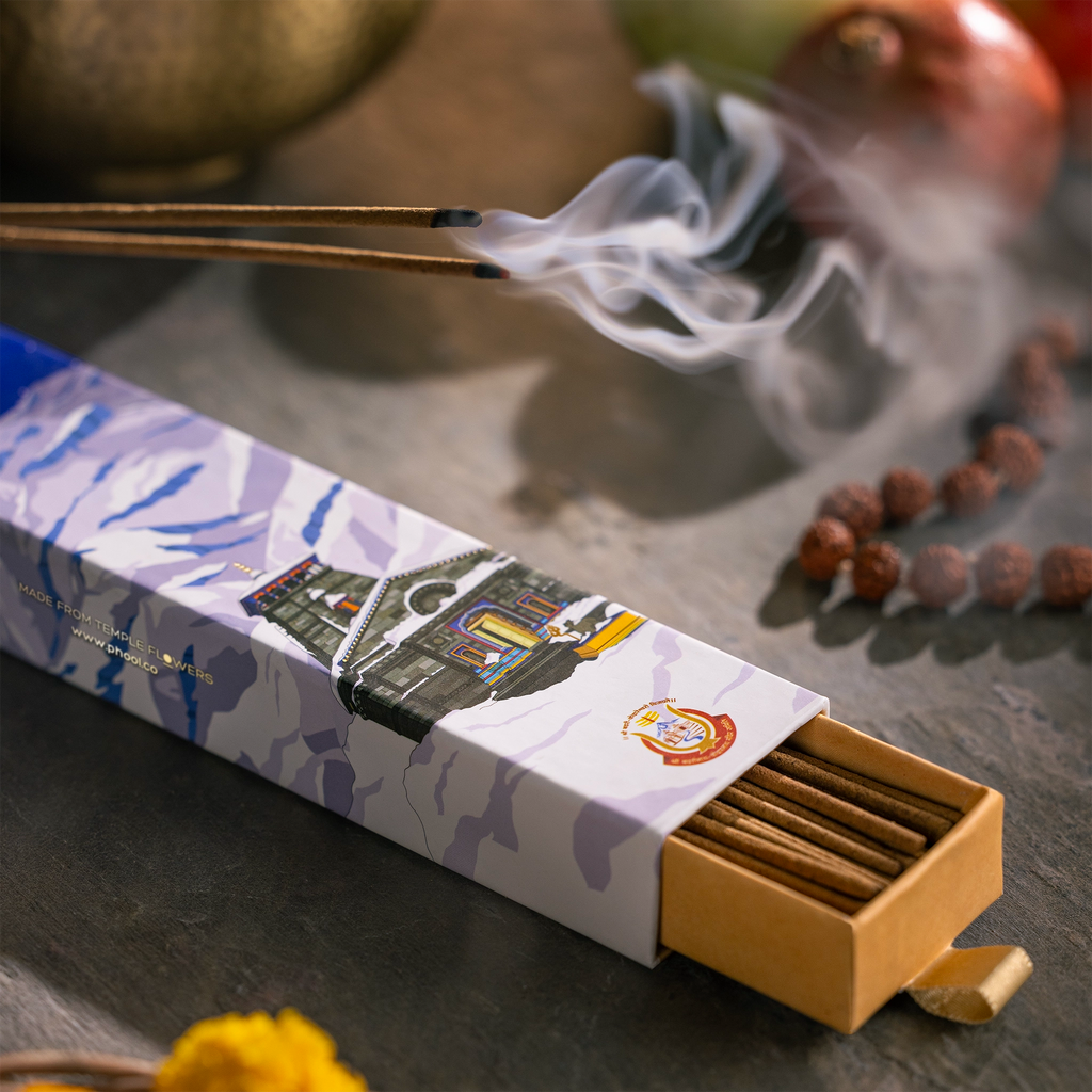 Phool Kedarnath Govind Gulab Incense Sticks