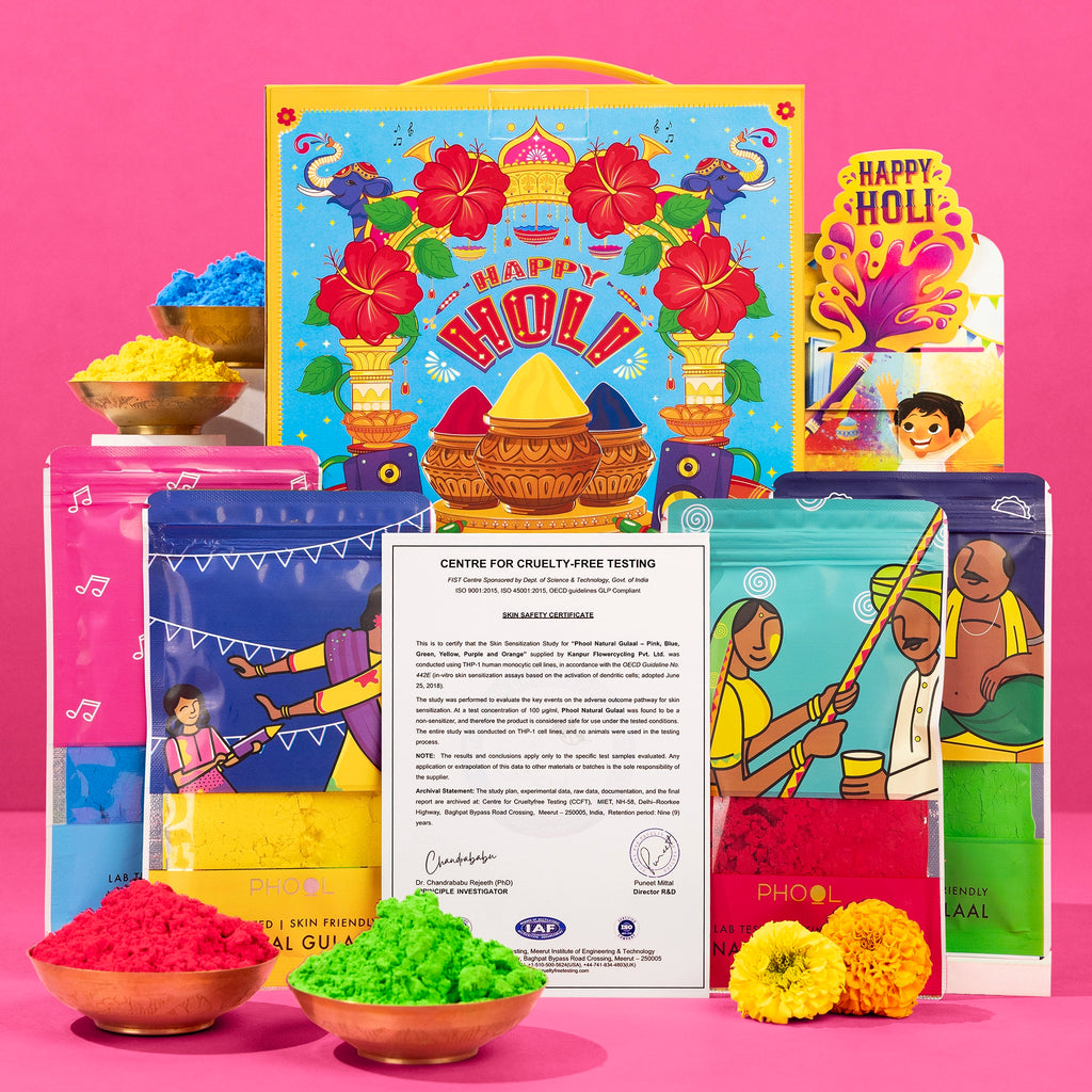 Phool Holi Natural Gulaal Party Pack