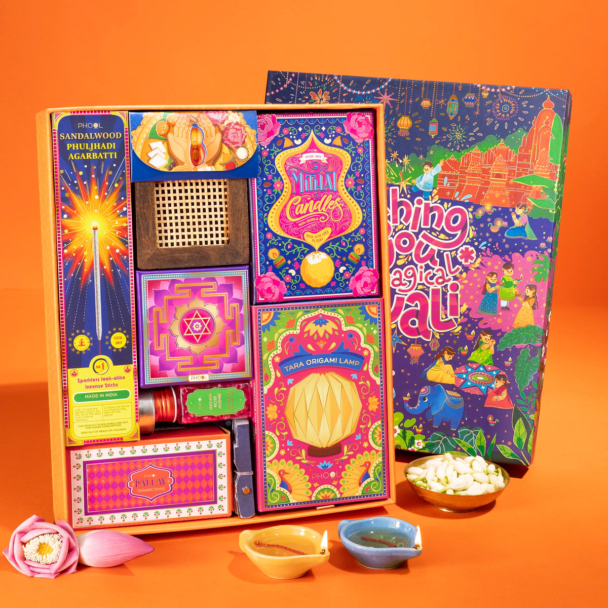 Phool Diwali Dazzle Gift Box