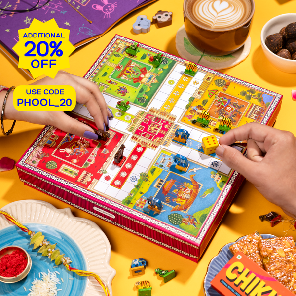 Phool Ludo Rakhi Giftbox