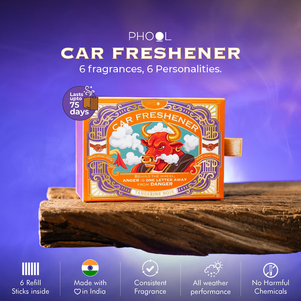 Phool Car Freshener – Tangerine Noir