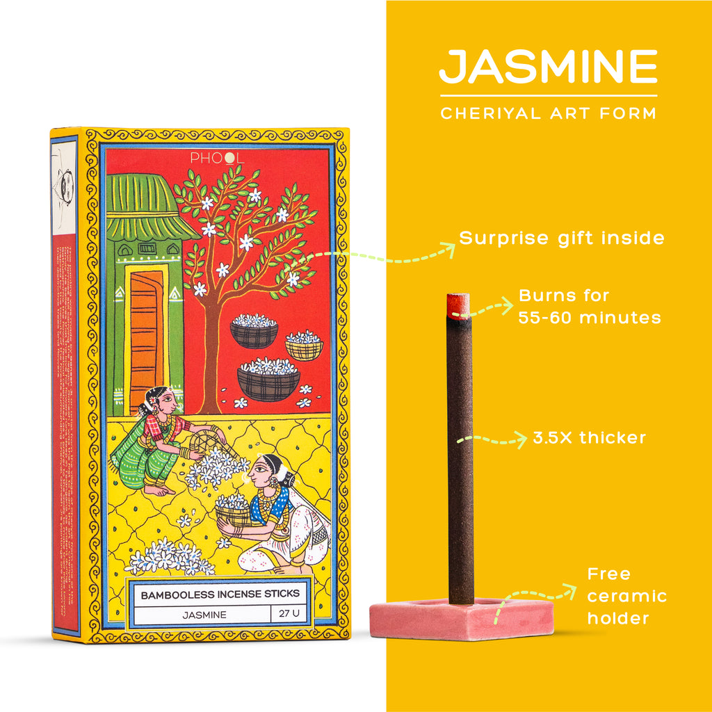 Phool Bambooless Incense Sticks - Jasmine