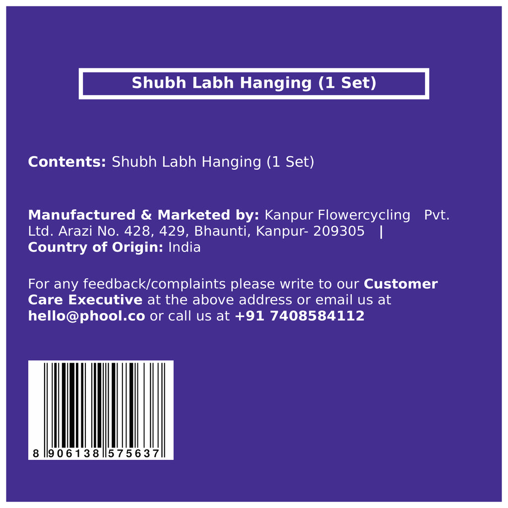 Phool Shubh Labh Hanging