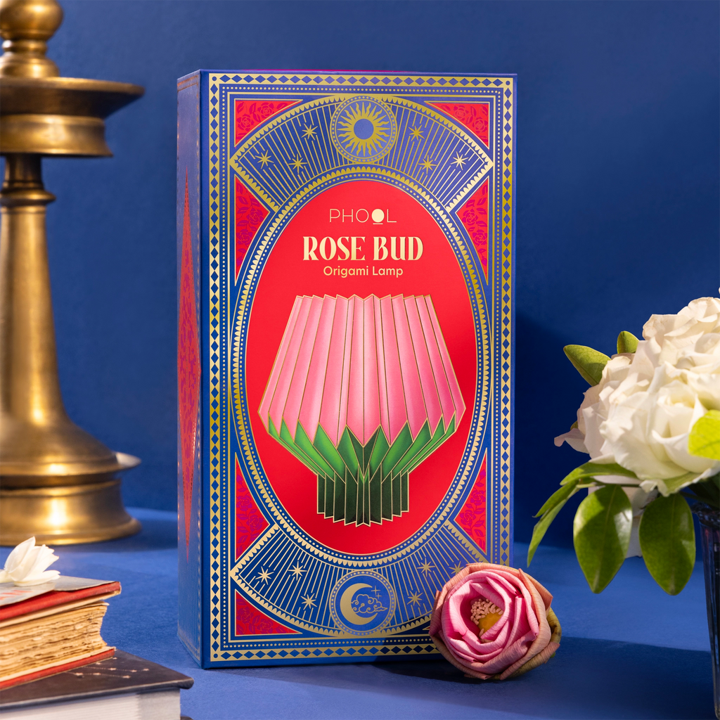 Phool Rose Bud Origami Lamp