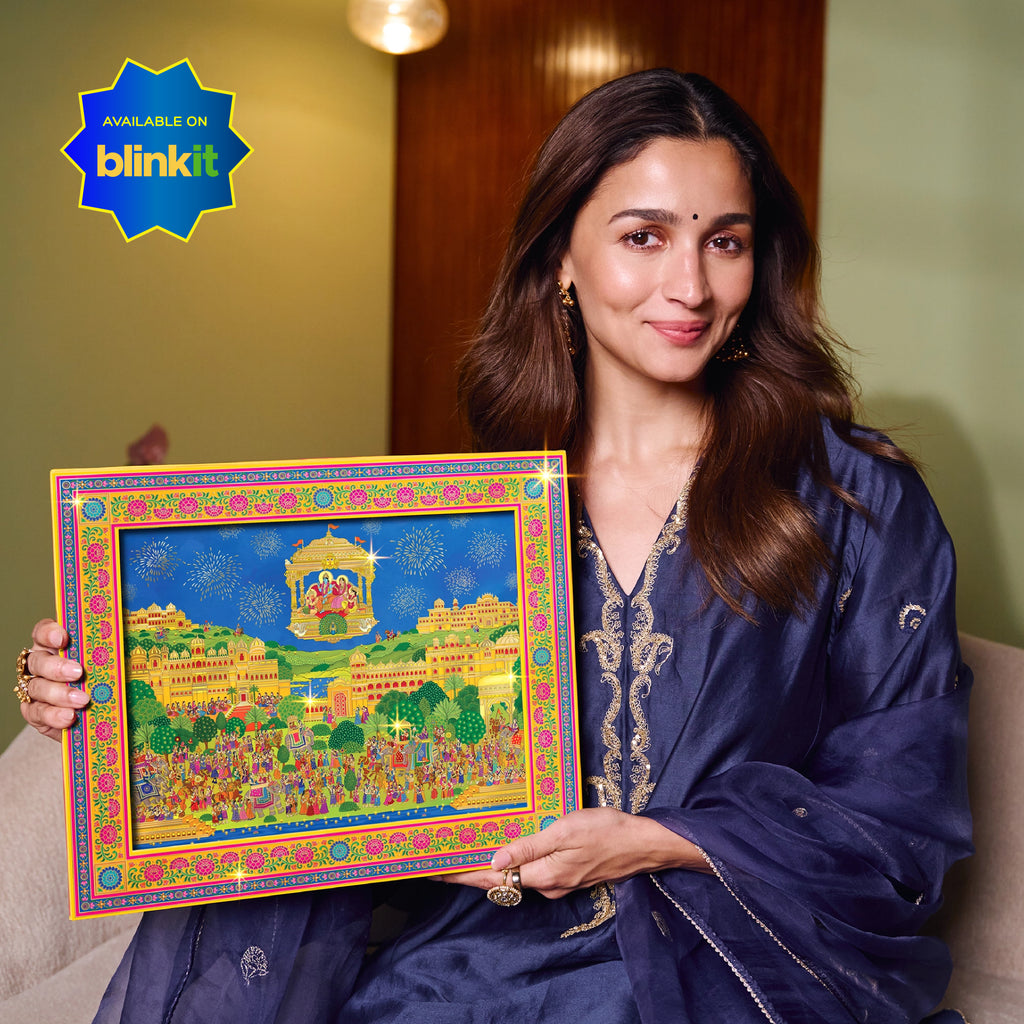 Phool Swarna Ramayana Frame Diwali Gift Box
