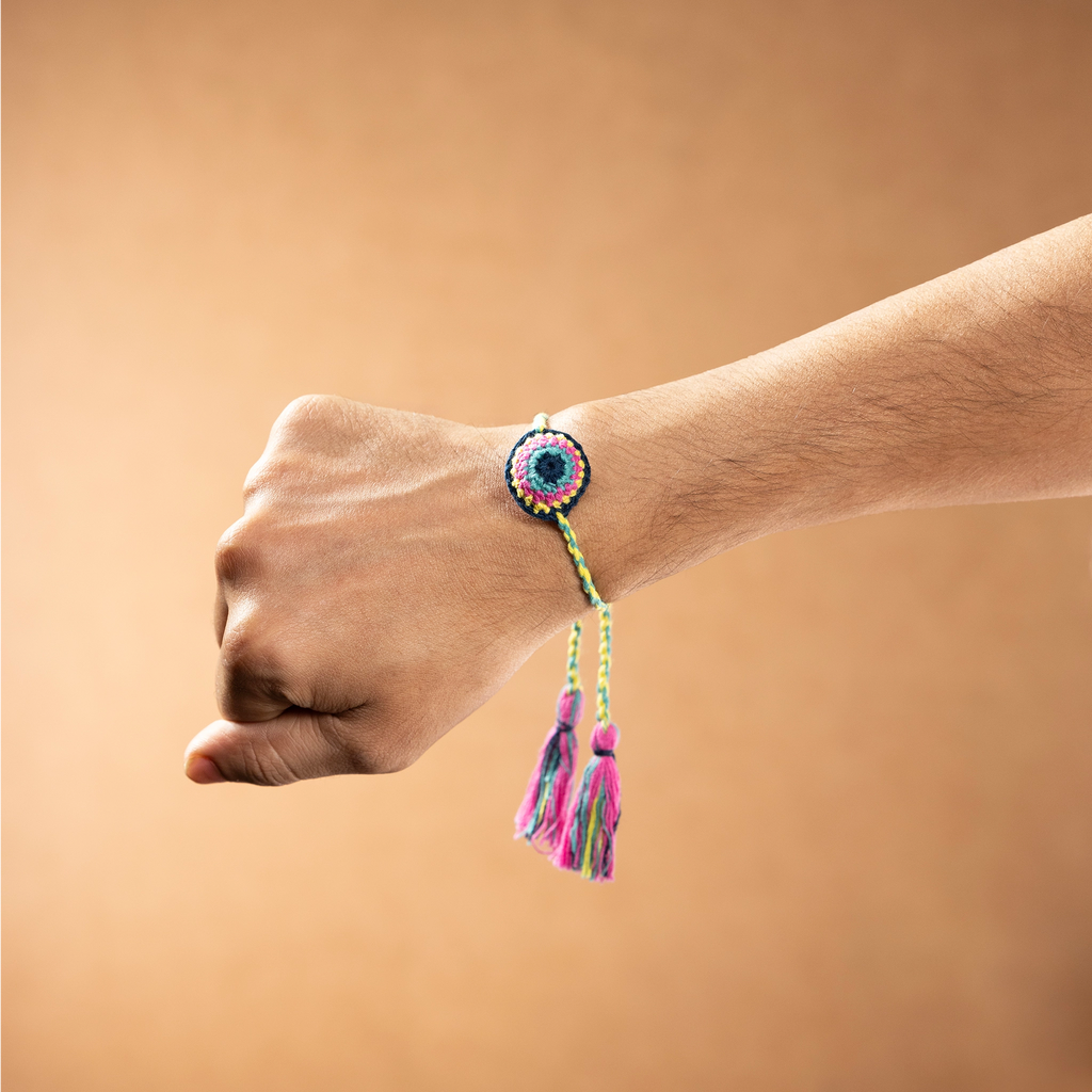 Phool Plantable Evil Eye Rakhi
