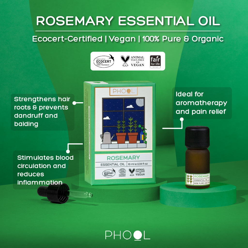 Phool Rosemary Essential Oil (10ml)