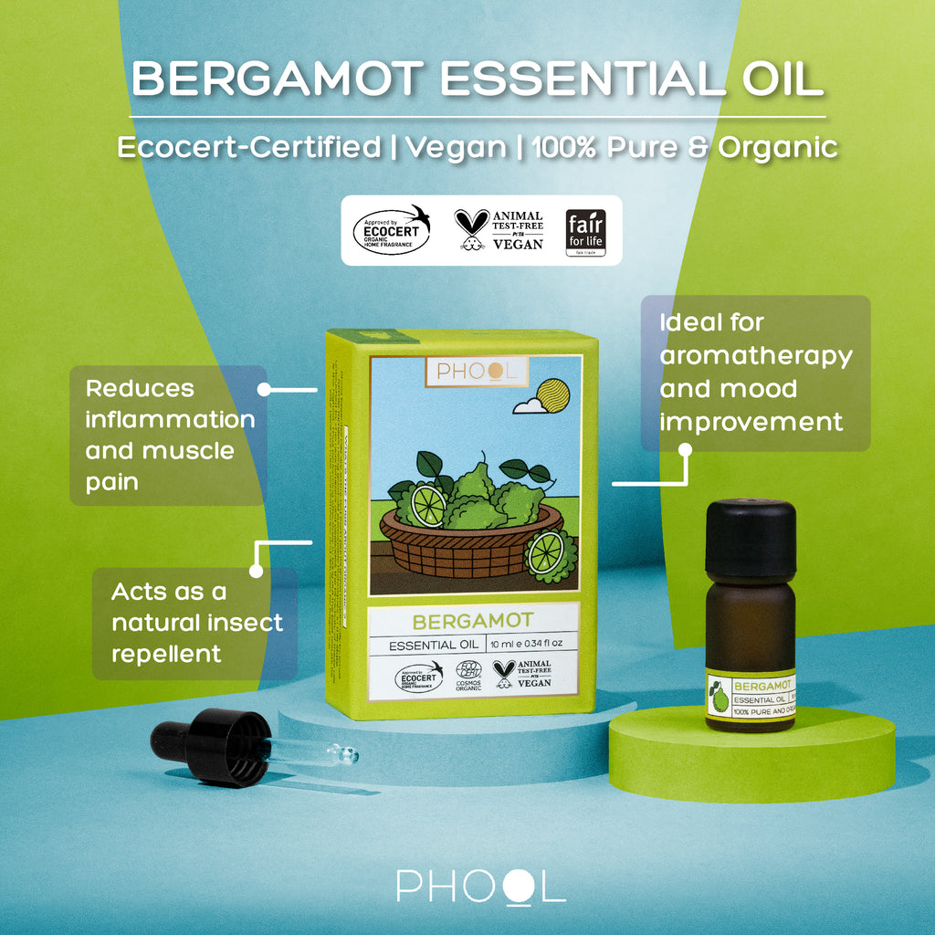 Phool Bergamot Essential Oil (10ml)