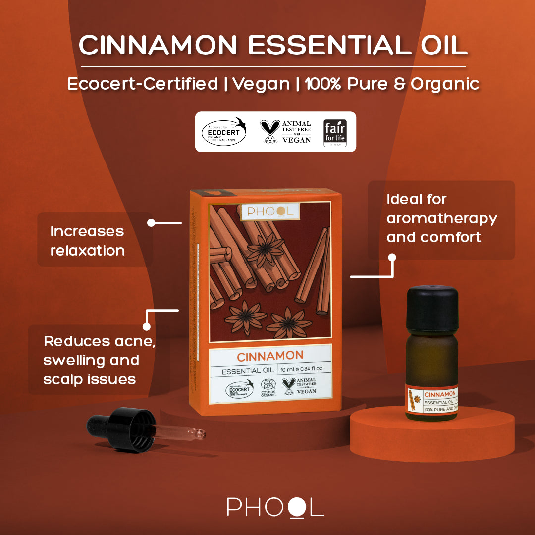 Phool Cinnamon Essential Oil (10ml)