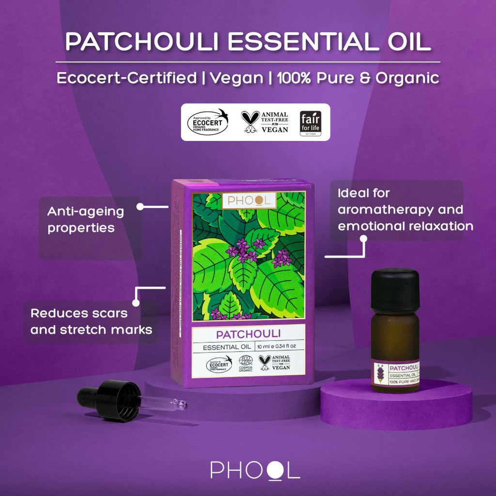 Phool Patchouli Essential Oil (10ml)