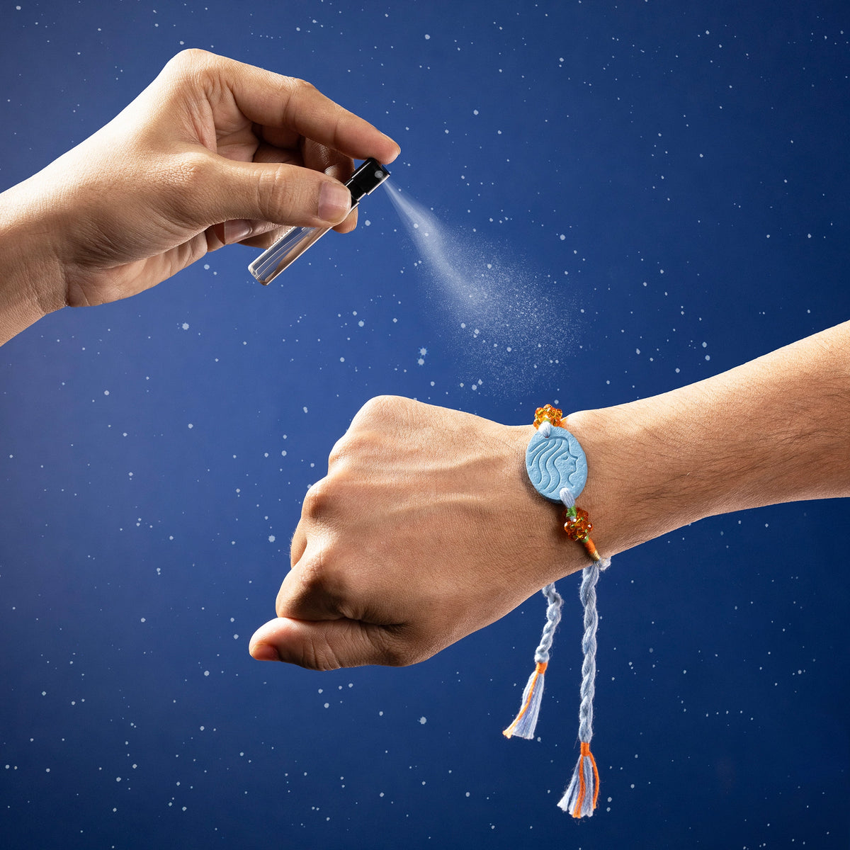 Phool Virgo Zodiac Perfume Rakhi