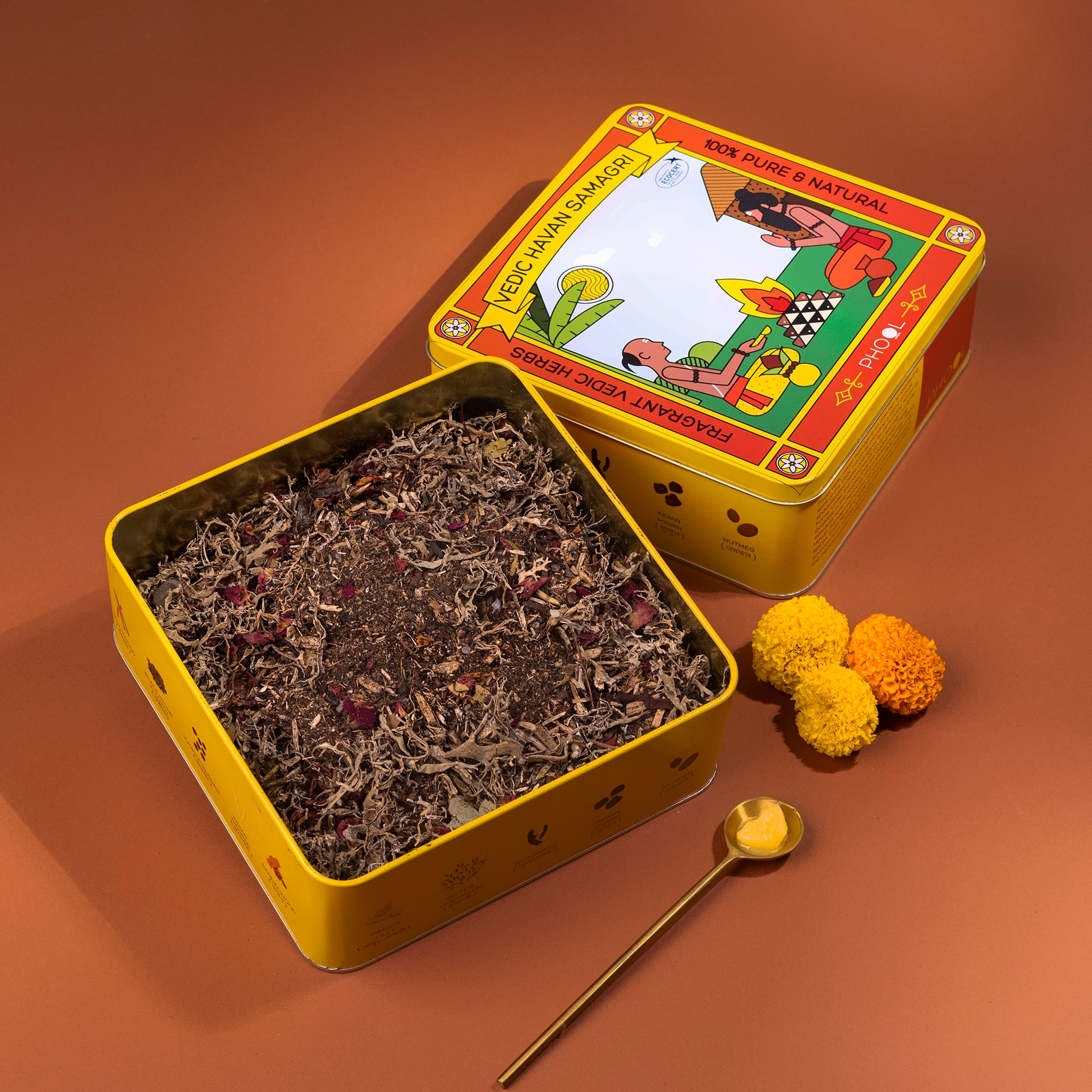 Phool Vedic Havan Samagri