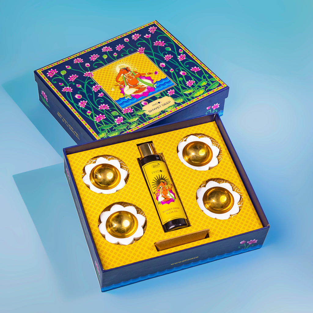 Phool Shwet Deep Box