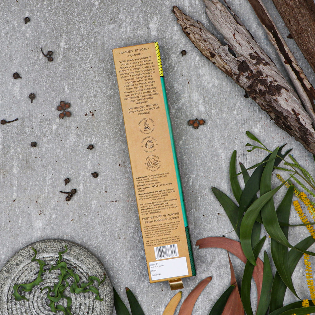 Phool Natural Incense Sticks - Eucalyptus Bundle Packs